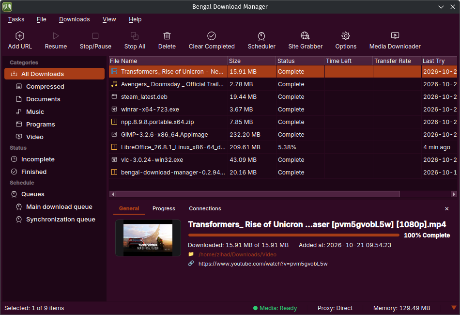 Custom Themes