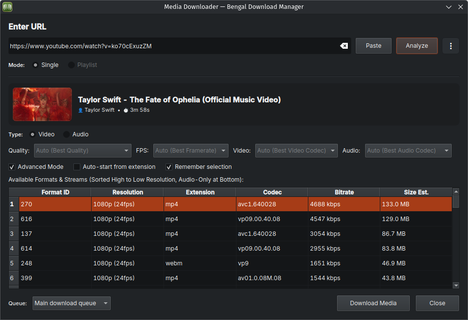Media & Video Downloader