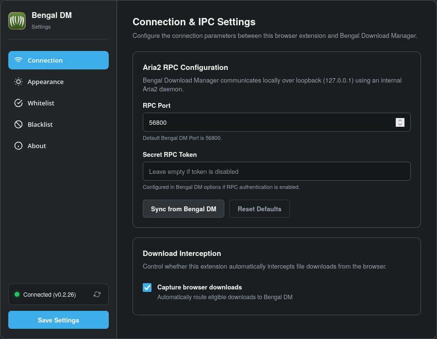 Browser Extension Module